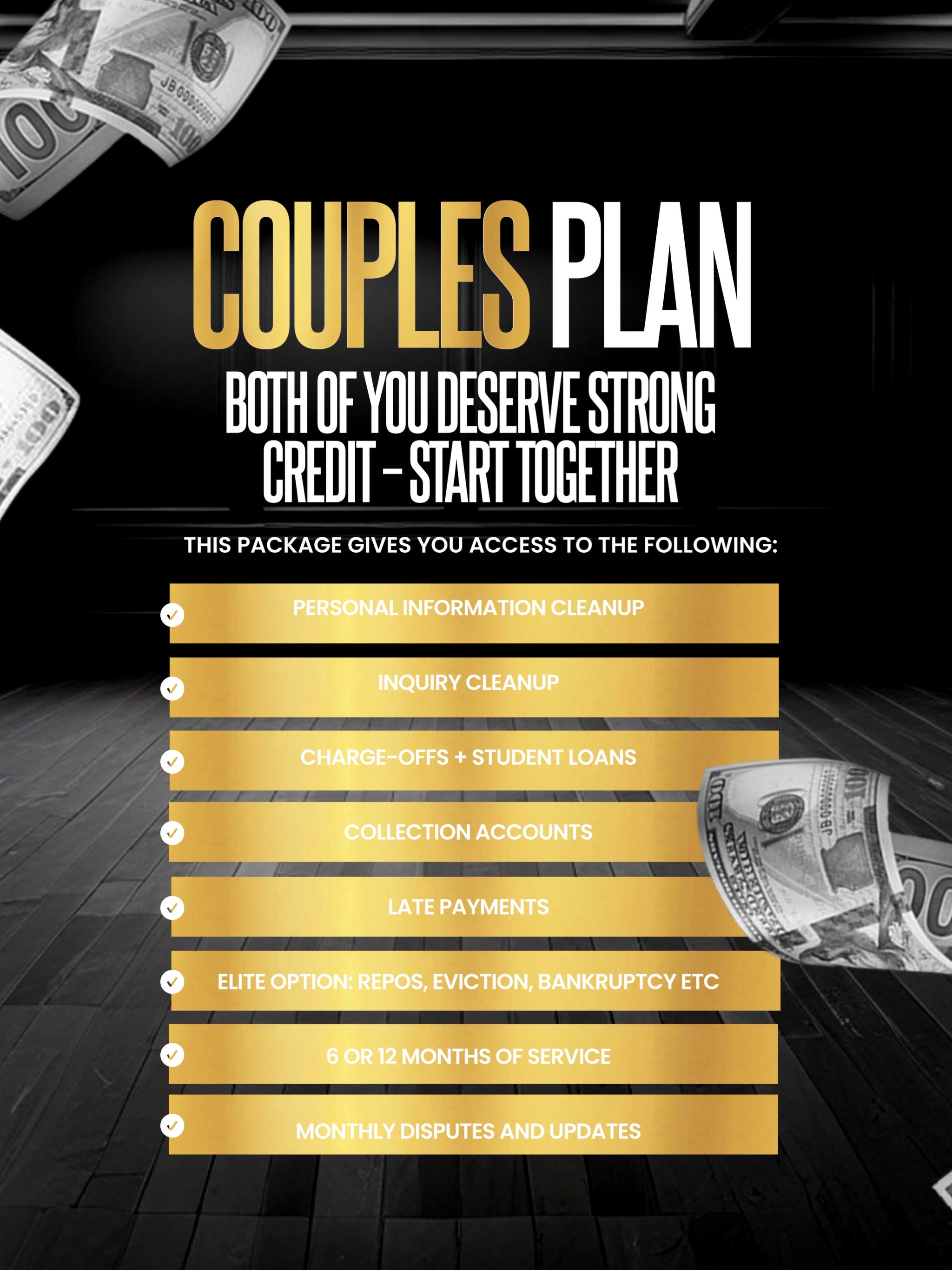 COUPLES DEAL- CREDIT REPAIR