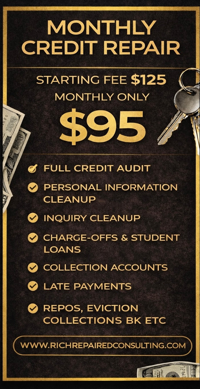 Monthly  Repair startup